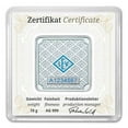 thumbnail image 3 of Lot of 5 - Geiger SILVER Bar - 10 Gram .999 Pure, in Assay, 3 of 4