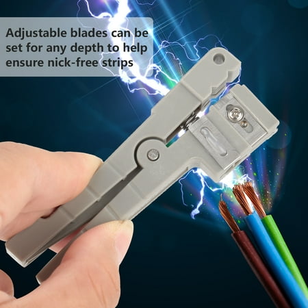 

Fdit Fiber Optic Stripper Fiber Optic Cable Stripper 45-163 45-162 Fiber Optic Jacket Stripper Coaxial Cable Stripping Cutter Tool