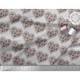 thumbnail image 2 of Soimoi Velvet Fabric Pizza Food Print Sewing Fabric Yard 58 Inch Wide, 2 of 3
