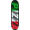 Black, variant on Pizza Speedy Skateboard Deck 8 Green White Red Black