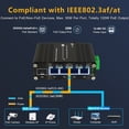 thumbnail image 4 of Conmutador Ethernet Throncom Industrial Gigabit de 4 puertos PoE+, 4 of 7
