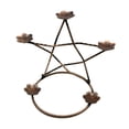 thumbnail image 2 of Expositor de metal con forma de estrella de cristal para canicas y tenis Oro rosa, 2 of 9