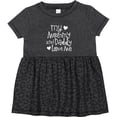 thumbnail image 3 of Inktastic Mommy and Daddy Love Me Valentine Girls Baby Dress, 3 of 5