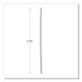 thumbnail image 2 of Jumbo Straws, 7.75", Plastic, Translucent, Unwrapped, 250/pack, 50 Packs/carton | Bundle of 2 Cartons, 2 of 8