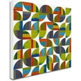 thumbnail image 2 of Trademark Fine Art "Quarter Rounds 8.0" Canvas Art by Michelle Calkins, 2 of 3