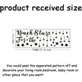thumbnail image 5 of Reach for The Stars Quote Wall Stickers Vinyl Wall Art Decal Inspirational Quote Teen Decor Sticker for Home School Office Kids Room Bedroom Nursery Decor, 5 of 6