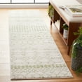 thumbnail image 2 of SAFAVIEH Tulum Coriander Oriental Runner Rug, Ivory/Sage, 2' x 8', 2 of 8