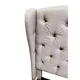 thumbnail image 4 of Best Master Lit Plateforme Grand en Bois Massif/tissu Rembourré - Beige, 4 of 5