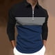 thumbnail image 2 of Tops para hombre Camisas Blusas Elegante Casual Camisas de manga larga Camisa con cuello Cuello vuelto estampado Odeerbi  ODB-5, 2 of 5