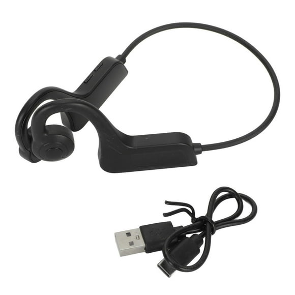 Auriculares Bluetooth de oído abierto, auriculares de oído abierto, auriculares multifunción con sonido óseo, auriculares de oído abierto, diseño exquisito