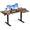 Brown, variant on Bashaw 71 Inch Electric L Shaped Standing Desk, Height Adjustable Standing Corner Desk with 3 Memory Presets, Ergonomic Workstation Office Desk for Home/Office