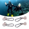 thumbnail image 4 of Pull Apart Keychain, Magnetic Detachable Keychain Simple To Use 2Pcs Stainless Steel For Heavy Duty ANGGREK ED2714, 4 of 8