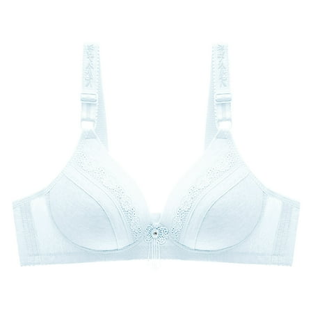

Underwear Women Bras For Women Colored Cotton Comfortable Push Up Bra White Everyday Women Colored Comfortable Gathering Bra Bras
