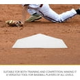 thumbnail image 4 of ZOUSSIQI Assiette de Baseball pour Enfants, Tapis de Lancer de Baseball, Base de Softball, Assiette d'Entraînement, Pichets, Base en Caoutchouc pour Enfants, Pratique de Lancer et Frapper (41X29CM) CA919-89746, 4 of 9