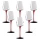 thumbnail image 2 of copa de vino,Copas de vino de cristal Copas de champán Copa,Copa de vino tinto Copa de vino de cristal Copa de cóctel,Copas Martini Bartender hechas a mano transparentes,Copa para beber Copa, 2 of 9
