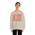 thumbnail image 4 of Volleyball Sweatshirt Gifts Crew Neck Shirt Long Sleeve Unisex, 4 of 7