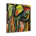 thumbnail image 5 of Elephant in Motion - Canvas, 5 of 25