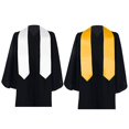 thumbnail image 3 of Unisex Women Men Adult Plain Graduation Stole Sash 60", 3 of 4
