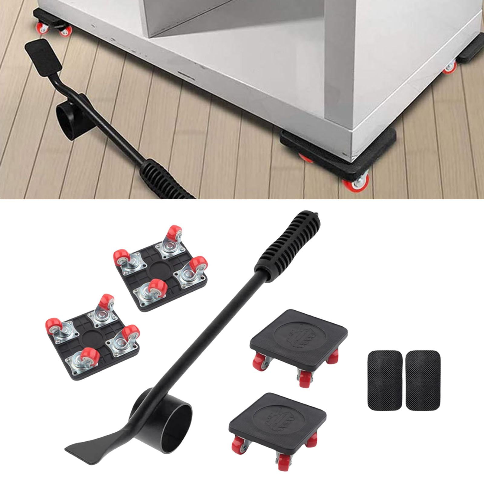 Universal Heavy Furniture Lifter Adjustable Casters Lifter Moves Wheels Heavy Furniture Mover for Furniture Refrigerator Renovation
