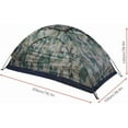 thumbnail image 5 of 1 Person Lightweight Windproof  Backpacking Tent for Hiking Camping Fishing, 5 of 8