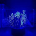 thumbnail image 4 of Luz de noche LED 3D Anime Overlord Ainz Ooal Gown/albedo/shalltear Bloodfallen para decoración de dormitorio Luz Manga Regalo de cumpleaños Luz de noche Overlord Led 3D L, 4 of 5
