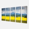 thumbnail image 2 of Ferme dans le Champ de Canola - Impression sur Toile Paysage, 2 of 3