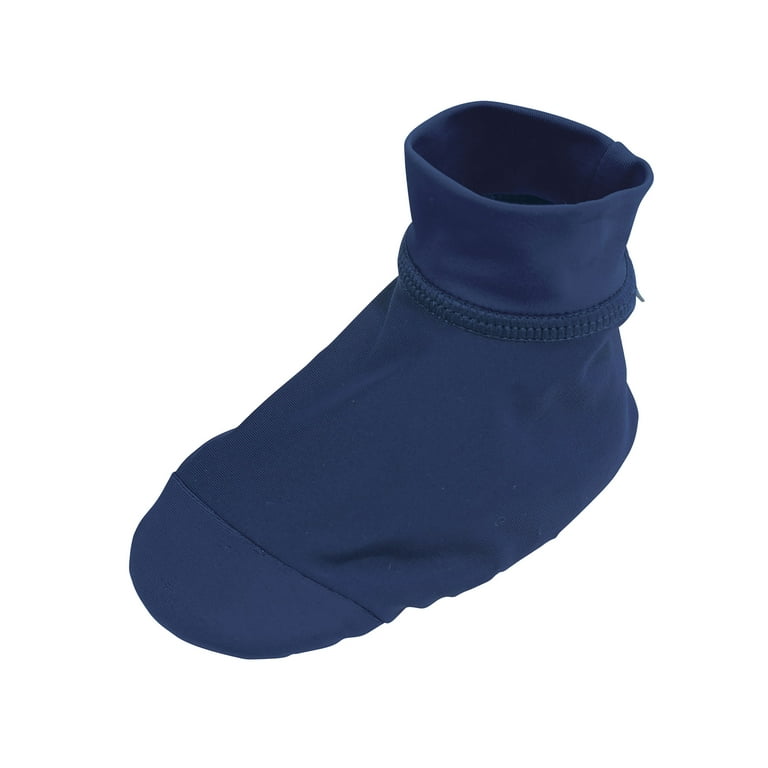 Sun Smarties Baby Sand and Water Socks Solid Navy Blue Non Skid Aqua Socks