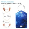 thumbnail image 6 of Fintie 2 Pcs Luggage Tags, Privacy Cover ID Label with Stainless Steel Loop and Address Card for Travel Bag Suitcase (Starry Sky), 6 of 6