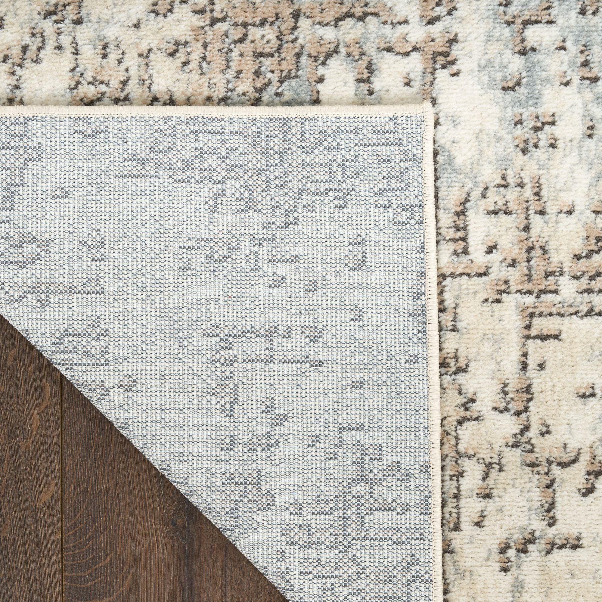 Nourison Concerto 3'9" x 5'9" Ivory Beige Modern Indoor Rug
