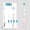 Pink, variant on Rechargeable Electric Toothbrush with 4 Soft Bristle Heads, 6 Cleaning Modes, IPX7 Waterproof, 45-Day Battery Life, Travel Friendly (Black)