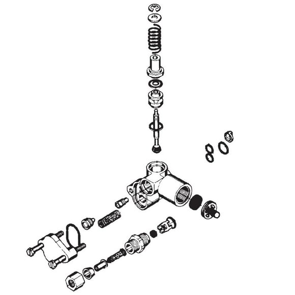 Injecteur de Brine Ensemble de Vidange pour Valves Fleck 5600