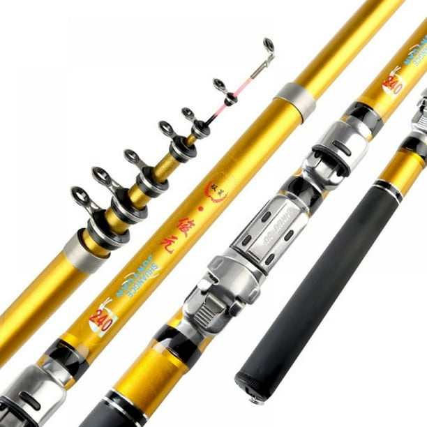 Aosijia Portable Telescopic Fishing Rods Spinning Fishing Rod Tackle  Lightweight Fishing Pole Travel Rod Easy to Carry for Adults Kids  Freshwater