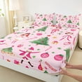 thumbnail image 3 of Manfei Cartoon Ballet Princess Twin Sheet Sets for Kid, Nutcracker Royal Guarder Twin Fitted Sheet, Christmas Tree Flat Sheet, Super Cozy Room Decor, 3-Piece, 3 of 7