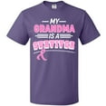 thumbnail image 3 of Inktastic My Grandma is a Survivor Breast Cancer Awareness T-Shirt, 3 of 5