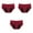 Wine#2, variant on GaThRRgYP Women's Panties 3 Pack,3PC Women's Large Size Underwear with High Absorption Capacity,Breathable and Leak Proof Medium and Low Waisted Cotton Underwear