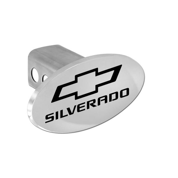 Chevy Silverado 2012 - 2016 Bowtie Metal Trailer Hitch Cover Plug