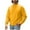 Yellow, variant on ZVNAΖH Sweatshirts for Men No Hood - Mens Crewneck Sweatshirt Long Sleeve Pullover Moisture Wicking Comfortable Casual Shirt