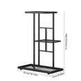 thumbnail image 3 of Tengw Home Products Clearance 3 Tier Iron Plants Stand Multi Layer Concise Planter Holders Flower Display Stands Plants Rack Space Saving For Home Living Room Garden Office Decorative, 3 of 6