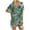 Green, variant on 2025 Clearance! asdoklhq Plus Size Swimsuit Clearance Under $10,Women's Trim Kaftan Chiffon Tassels Swimwear Beach Loose Bikini Cover Up Tops