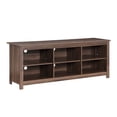 thumbnail image 4 of Mainstays Adjustable Shelf TV Stand for TVs up to 70", Canyon Walnut, 4 of 7