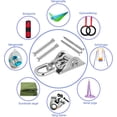 thumbnail image 5 of Gancho de techo resistente de acero inoxidable SUS304, ganchos para colgar, 4 tornillos de fijación para juegos de madera de hormigón, yoga, hamaca, silla colgante Sailing Electrónica, 5 of 5