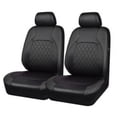 thumbnail image 3 of Funda de asiento de coche de una sola línea de rombos acolchados bordados de cuero PU de cuero artificial de PVC exportada a Europa y Estados Unidos, 3 of 5