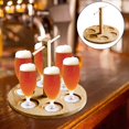 thumbnail image 3 of Wooden Sampler Boards, Serving Holder for , , Perfect , Pub, Restaurant, Party , 6 Hole, 3 of 7
