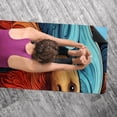 thumbnail image 5 of Platypus Gym Towel with Storage Bag, 72.8"x26.8", Suitable for Yoga, Pilates, Fitness, etc. - Yoga Mat Towel, Gym Towels, Gym Towel, 5 of 6