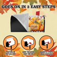 thumbnail image 4 of Happy Fall Y''all Pumpkin Maple Leaf Magnetic Mailbox Cover Standard Size 18" x 21" - Thanksgiving Harvest Autumn Letter Box Covers Decor for Outdoor Home Garden, 4 of 6