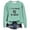A-Green1657, variant on Cute Dachshund Pattern Knit Sweaters for Women Soft Casual Long Sleeve Crewneck Pullover Jumpers