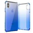 thumbnail image 1 of . Funda BALLISTIC Jewel para iPhone X y Xs Azul Transp protector uso rudo, 1 of 5