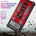 thumbnail image 3 of FIEWESEY for Google Pixel 7 Phone Case,Military Grade Anti-Drop Shockproof Armor Protection Case Built-in Kickstand Cover for Google Pixel 7 (Red), 3 of 6