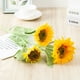 thumbnail image 5 of Ramo de girasoles artificiales BuyWeek de seda amarillo, 5 of 11