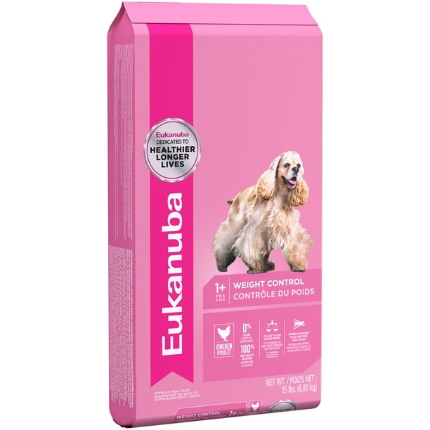 Eukanuba Adult Weight Control Dry Dog Food, 15 Lb